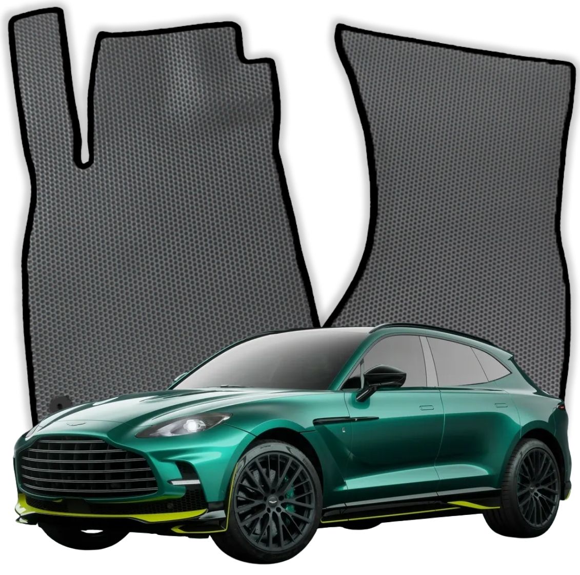 Dywaniki samochodowe EVA na zamówienie do Aston Martin