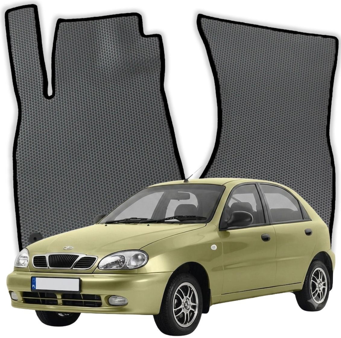 Dywaniki samochodowe EVA na zamówienie do Daewoo