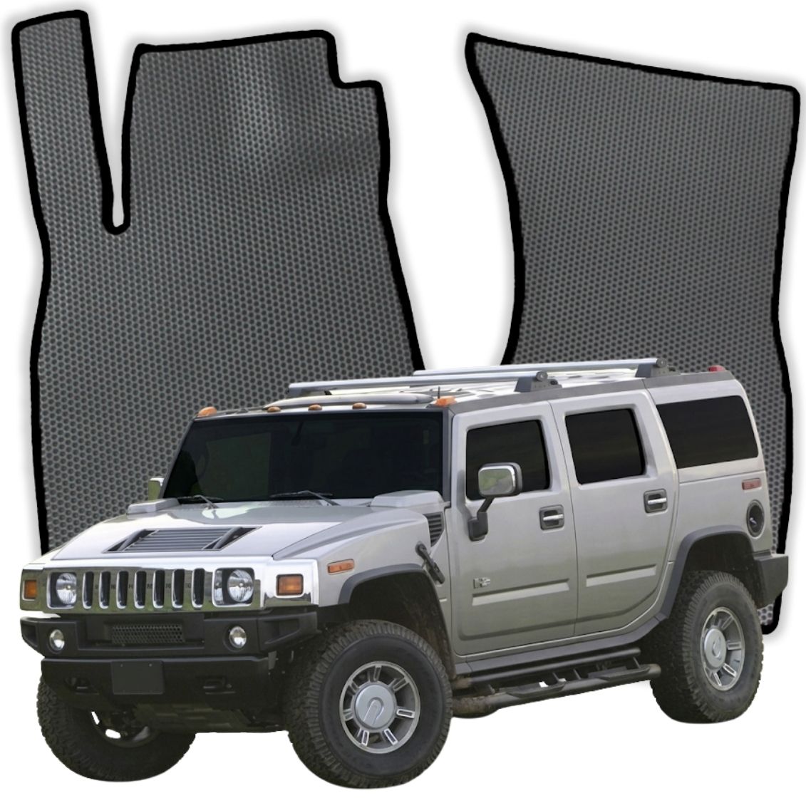 Dywaniki samochodowe EVA na zamówienie do Hummer