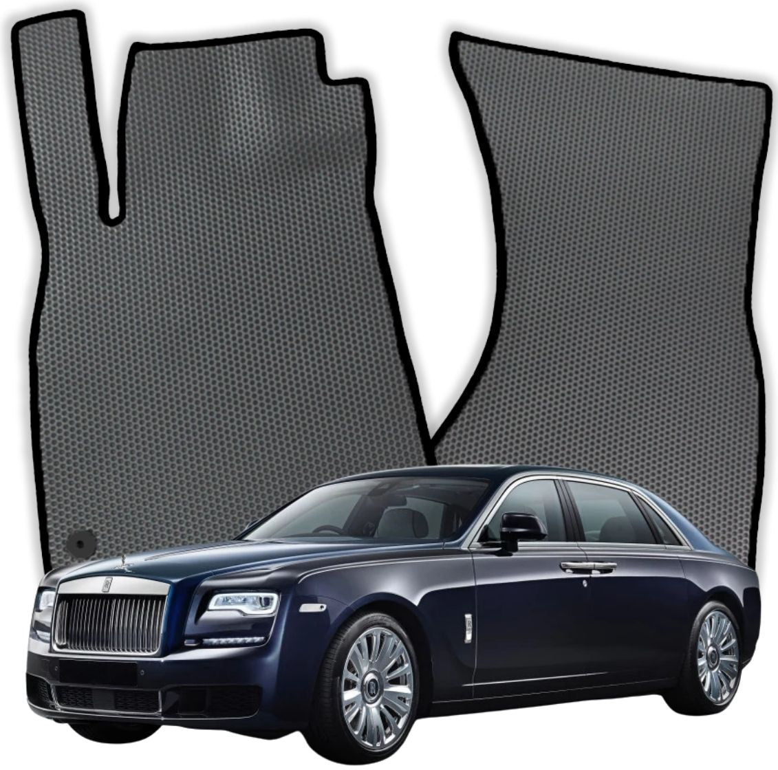 Dywaniki samochodowe EVA na zamówienie do Rolls Royce
