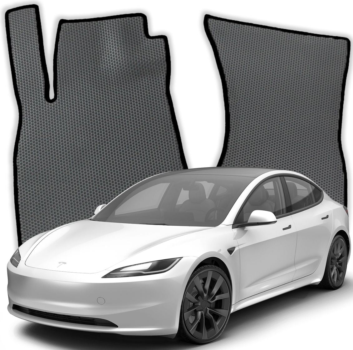 Dywaniki samochodowe EVA na zamówienie do Tesla